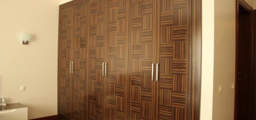 Décoration de portes de placard pour un intérieur stylé